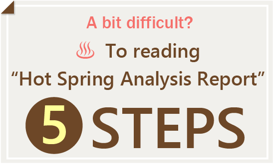 5 Steps to reading a Hot Spring Analysis Report